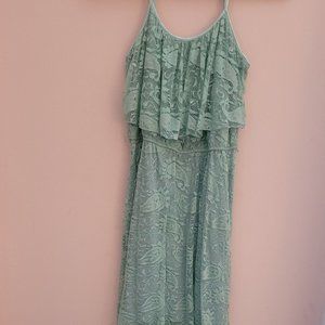 Seafoam green dress